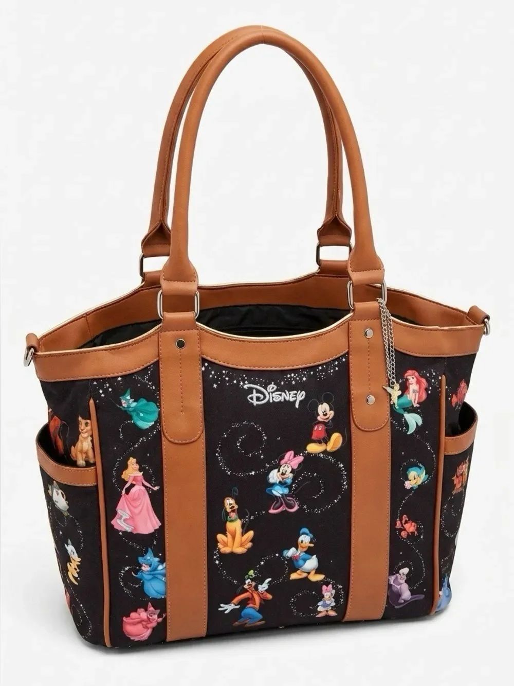 Disney Black and Brown Women's Tote Bag